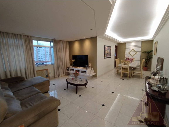 Apartamento com 3 Quartos à Venda, 130 m² em Ponta Da Praia - Santos