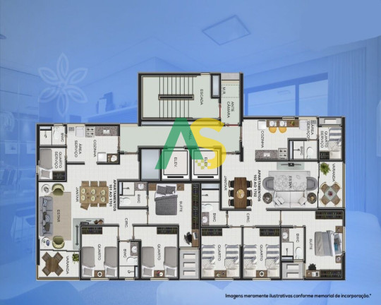 Imagem Imóvel com 3 Quartos à Venda, 84 m² em Casa Forte - Recife Imagem Imóvel com 3 Quartos à Venda, 84 m² em Casa Forte - Recife