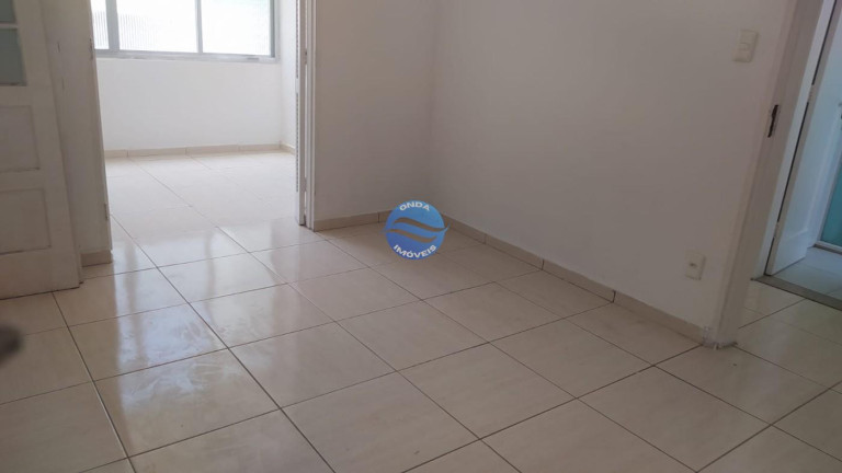 Imagem Apartamento com 1 Quarto para Alugar, 60 m² em José Menino - Santos