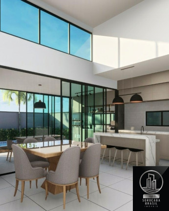 Imagem Casa com 4 Quartos à Venda, 258 m² em Alphaville Nova Esplanada - Votorantim