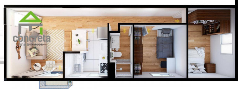 Imagem Apartamento com 2 Quartos à Venda, 49 m² em Centro (cotia) - Cotia Imagem Apartamento com 2 Quartos à Venda, 49 m² em Centro (cotia) - Cotia