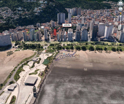 Imagem Apartamento com 1 Quarto à Venda, 51 m² em José Menino - Santos