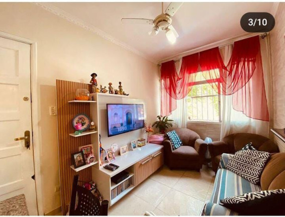 Imagem Apartamento com 1 Quarto à Venda, 38 m² em Itararé - São Vicente Imagem Apartamento com 1 Quarto à Venda, 38 m² em Itararé - São Vicente