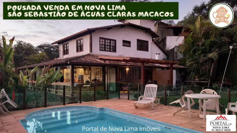 Imagem Sobrado com 8 Quartos à Venda,  em São Sebastião Das águas Claras - Nova Lima