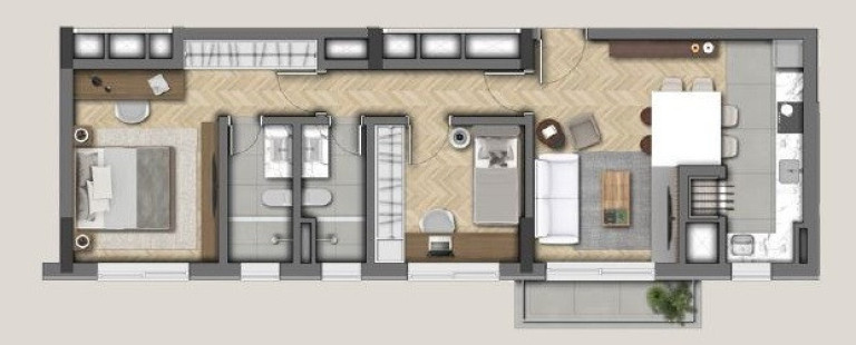 Imagem Apartamento com 2 Quartos à Venda, 75 m² em Mont Serrat - Porto Alegre Imagem Apartamento com 2 Quartos à Venda, 75 m² em Mont Serrat - Porto Alegre