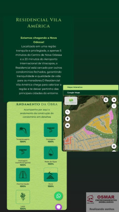 Imagem Terreno à Venda, 316 m² em Vila America - Nova Odessa