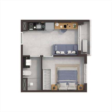 Imagem Apartamento com 1 Quarto à Venda, 24 m² em Vila Ipojuca - São Paulo Imagem Apartamento com 1 Quarto à Venda, 24 m² em Vila Ipojuca - São Paulo