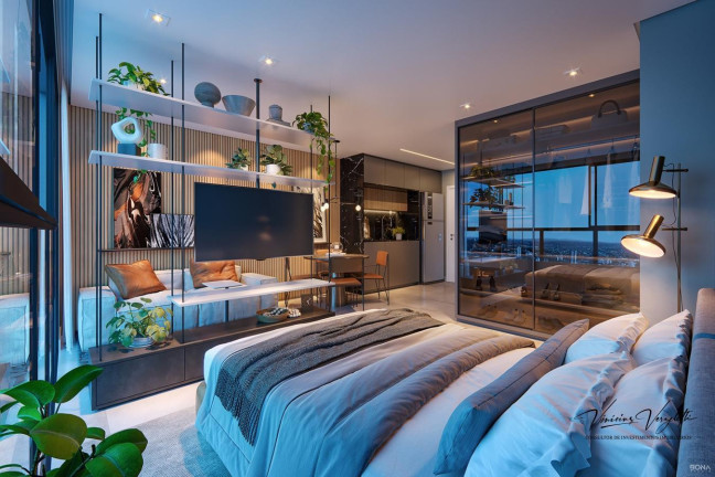 Imagem Apartamento com 1 Quarto à Venda, 31 m² em São Francisco De Assis - Camboriú