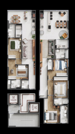 Imagem Apartamento com 3 Quartos à Venda, 117 m² em Perequê - Porto Belo