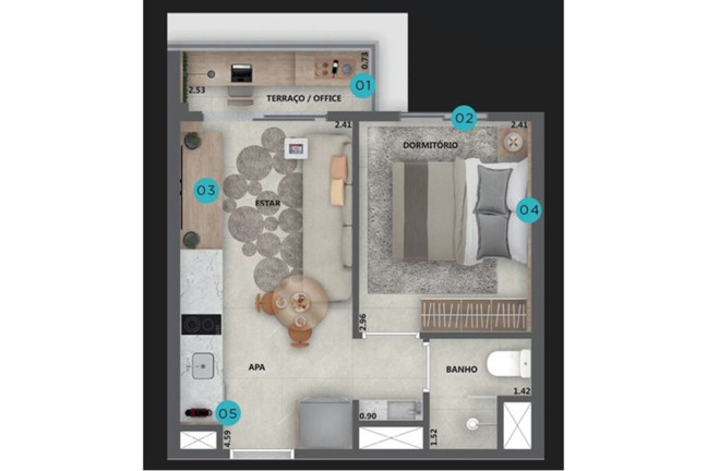 Imagem Apartamento com 1 Quarto à Venda, 27 m² em Pinheiros - São Paulo Imagem Apartamento com 1 Quarto à Venda, 27 m² em Pinheiros - São Paulo