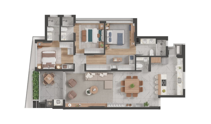 Imagem Imóvel com 3 Quartos à Venda, 208 m² em Cristo Rei - Curitiba Imagem Imóvel com 3 Quartos à Venda, 208 m² em Cristo Rei - Curitiba