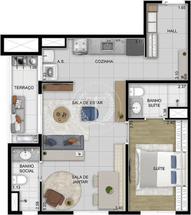Imagem Apartamento com 2 Quartos à Venda, 55 m² em Bela Vista - Osasco Imagem Apartamento com 2 Quartos à Venda, 55 m² em Bela Vista - Osasco