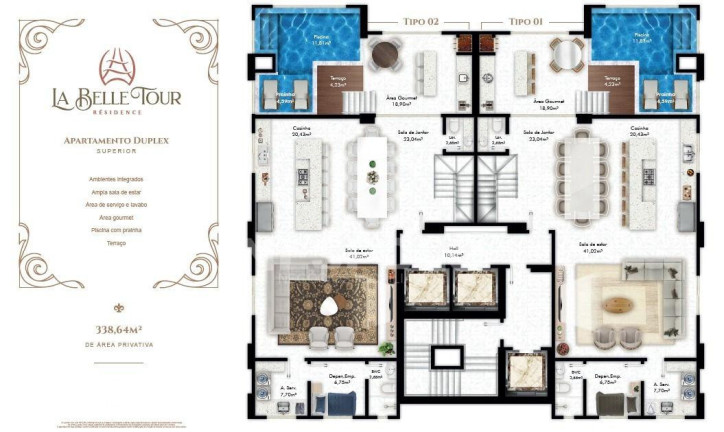 Imagem Apartamento à Venda, 338 m² em Centro - Balneario Camboriu
