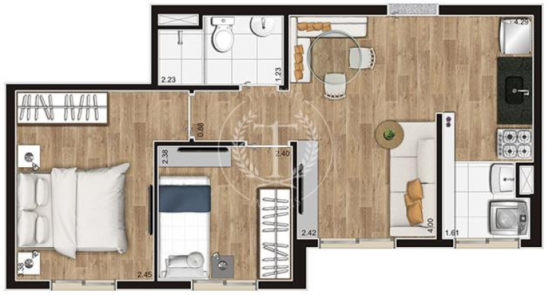 Imagem Apartamento com 2 Quartos à Venda, 41 m² em Parque Arariba - São Paulo Imagem Apartamento com 2 Quartos à Venda, 41 m² em Parque Arariba - São Paulo