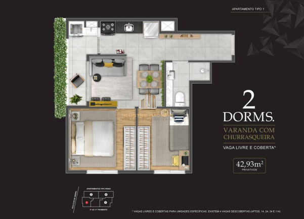 Imagem Apartamento com 2 Quartos à Venda, 49 m² em Jardim Das Flores - Osasco Imagem Apartamento com 2 Quartos à Venda, 49 m² em Jardim Das Flores - Osasco