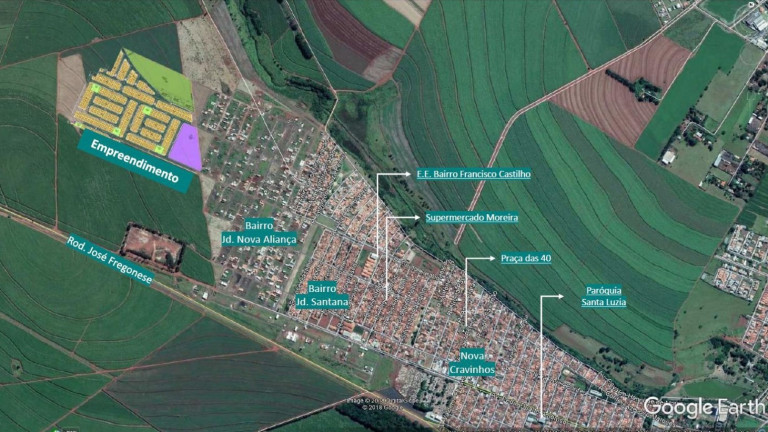 Imagem Terreno à Venda, 160 m² em Cravinhos - Terras De Cravinhos - Cravinhos Imagem Terreno à Venda, 160 m² em Cravinhos - Terras De Cravinhos - Cravinhos