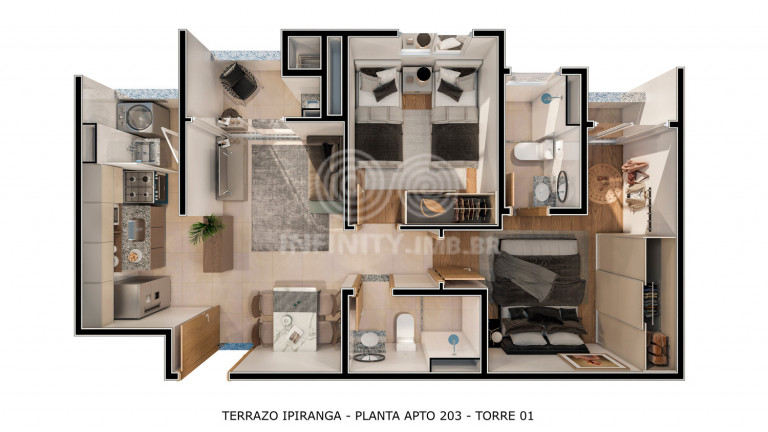Imagem Apartamento com 2 Quartos à Venda, 52 m² em Ipiranga - São Paulo Imagem Apartamento com 2 Quartos à Venda, 52 m² em Ipiranga - São Paulo
