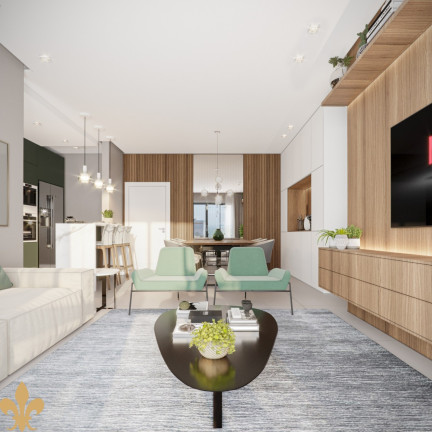 Imagem Apartamento com 3 Quartos à Venda, 155 m² em Barreiros - São José Imagem Apartamento com 3 Quartos à Venda, 155 m² em Barreiros - São José