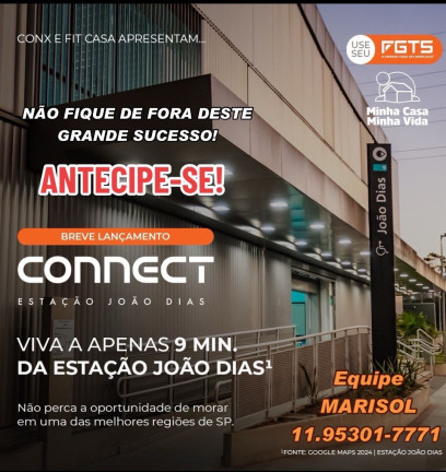 Imagem Apartamento com 3 Quartos à Venda, 51 m² em Santo Amaro - São Paulo