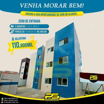 Imagem Apartamento com 2 Quartos à Venda, 48 m² em Gramame - João Pessoa Imagem Apartamento com 2 Quartos à Venda, 48 m² em Gramame - João Pessoa