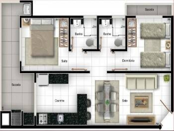 Imagem Apartamento com 3 Quartos à Venda, 126 m² em Caioba - Matinhos Imagem Apartamento com 3 Quartos à Venda, 126 m² em Caioba - Matinhos