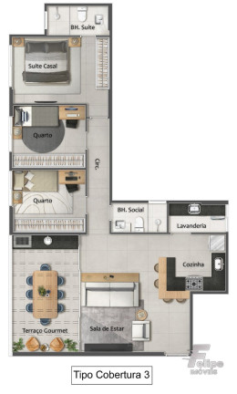Imagem Imóvel com 3 Quartos à Venda, 77 m² em Praia Da Costa - Vila Velha Imagem Imóvel com 3 Quartos à Venda, 77 m² em Praia Da Costa - Vila Velha