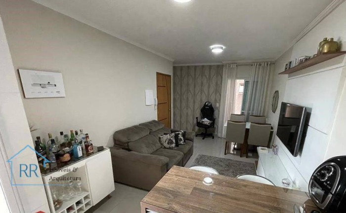 Imagem Apartamento com 2 Quartos à Venda, 52 m² em Vila Humaitá - Santo André