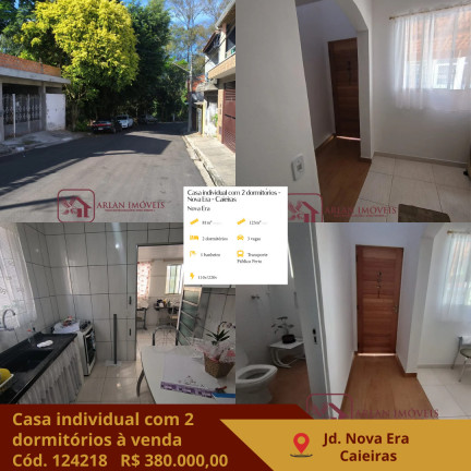 Imagem Casa com 2 Quartos à Venda, 81 m² em Nova Era - Caieiras