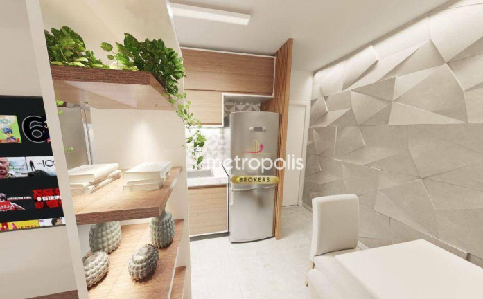 Imagem Apartamento com 2 Quartos à Venda, 44 m² em Jardim - Santo André Imagem Apartamento com 2 Quartos à Venda, 44 m² em Jardim - Santo André