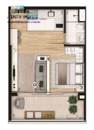 Imagem Loft com 1 Quarto à Venda, 40 m² em Bela Vista - São Paulo