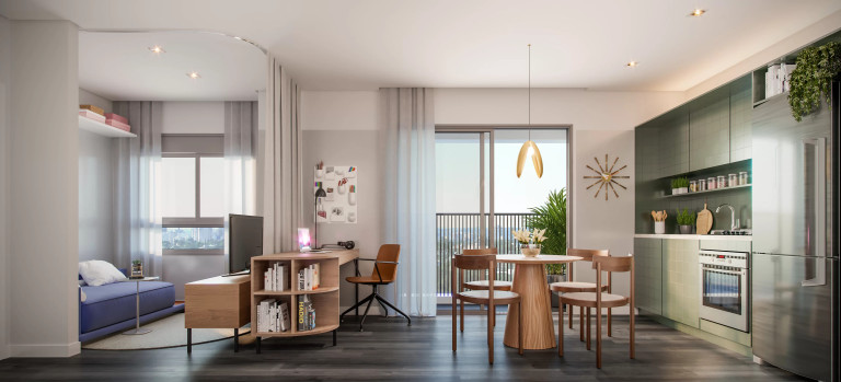 Imagem Apartamento com 2 Quartos à Venda, 45 m² em Chácara Santo Antônio (zona Sul) - São Paulo Imagem Apartamento com 2 Quartos à Venda, 45 m² em Chácara Santo Antônio (zona Sul) - São Paulo