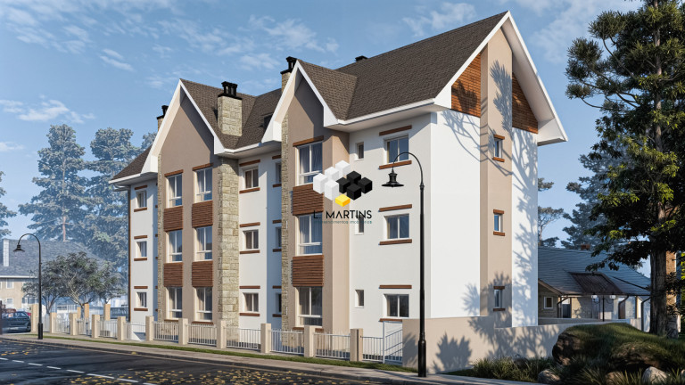 Imagem Apartamento com 2 Quartos à Venda, 59 m² em Moura - Gramado