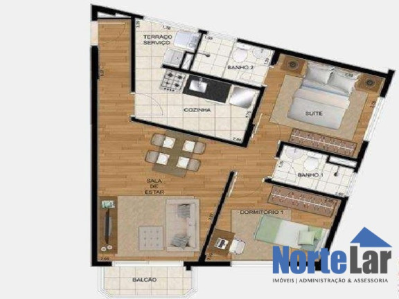 Imagem Apartamento com 2 Quartos à Venda, 57 m² em Parque Mandaqui - São Paulo Imagem Apartamento com 2 Quartos à Venda, 57 m² em Parque Mandaqui - São Paulo