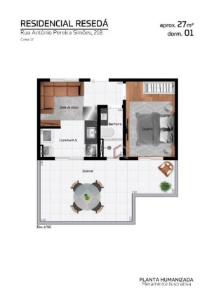 Imagem Apartamento com 2 Quartos à Venda,  em Vila Paranaguá - São Paulo