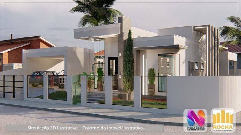 Imagem Casa com 3 Quartos à Venda, em Bosque Da Mata - Tijucas Imagem Casa com 3 Quartos à Venda, em Bosque Da Mata - Tijucas