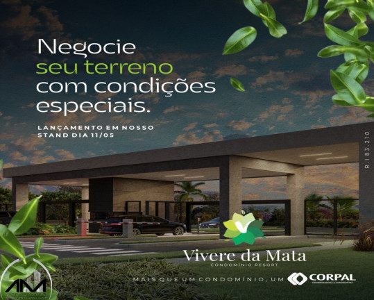 Imagem Terreno à Venda, 200 m² em Parque Dos Jequitibás - Dourados