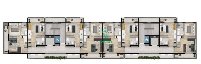 Imagem Studio com 1 Quarto à Venda, 30 m² em Batel - Curitiba Imagem Studio com 1 Quarto à Venda, 30 m² em Batel - Curitiba