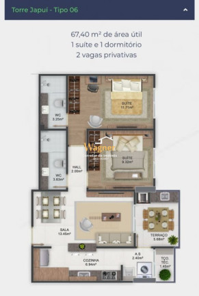 Imagem Apartamento com 2 Quartos à Venda, 67 m² em Canto Do Forte - Praia Grande Imagem Apartamento com 2 Quartos à Venda, 67 m² em Canto Do Forte - Praia Grande
