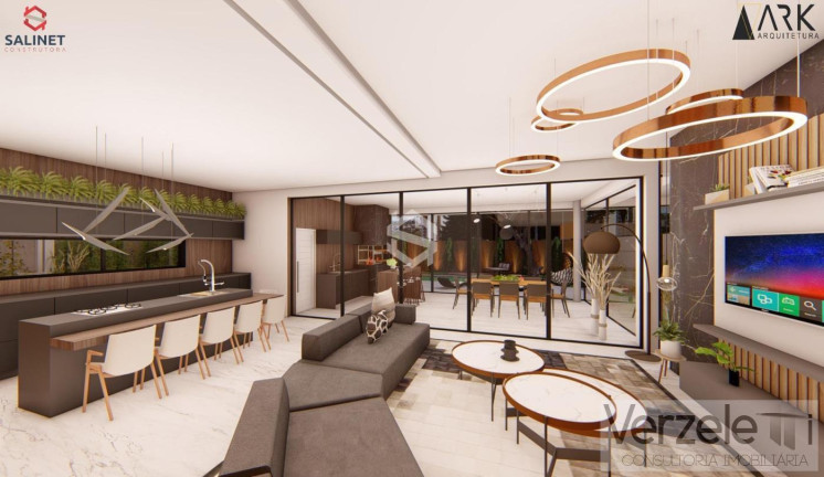 Imagem Casa com 4 Quartos à Venda, 311 m² em Jardim Dourado - Porto Belo