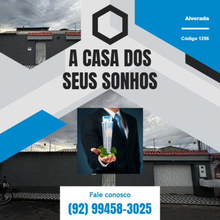 Casa à Venda,  em Alvorada - Manaus