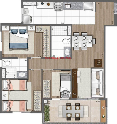 Imagem Casa com 3 Quartos à Venda, 75 m² em Residencial Santa Giovana - Jundiaí