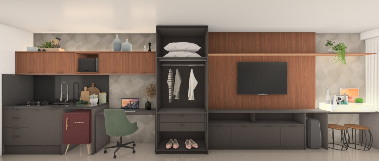Imagem Flat com 1 Quarto à Venda, 24 m² em Bessa - João Pessoa Imagem Flat com 1 Quarto à Venda, 24 m² em Bessa - João Pessoa