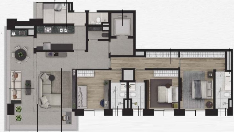 Imagem Apartamento com 3 Quartos à Venda, 314 m² em Itaim Bibi - São Paulo