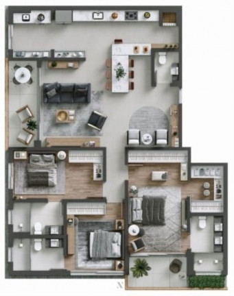 Imagem Imóvel com 3 Quartos à Venda, 149 m² em Jurerê - Florianópolis Imagem Imóvel com 3 Quartos à Venda, 149 m² em Jurerê - Florianópolis