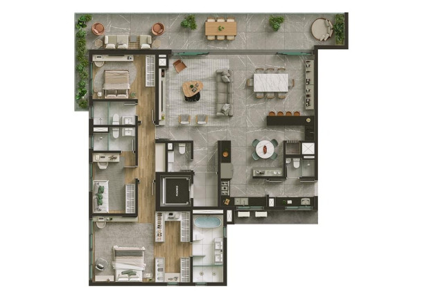 Imagem Imóvel com 3 Quartos à Venda, 230 m² em Petrópolis - Porto Alegre