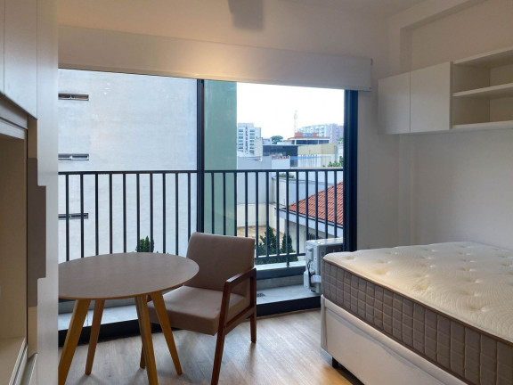 Apartamento com 1 Quarto para Alugar, 24 m² em Brooklin - São Paulo