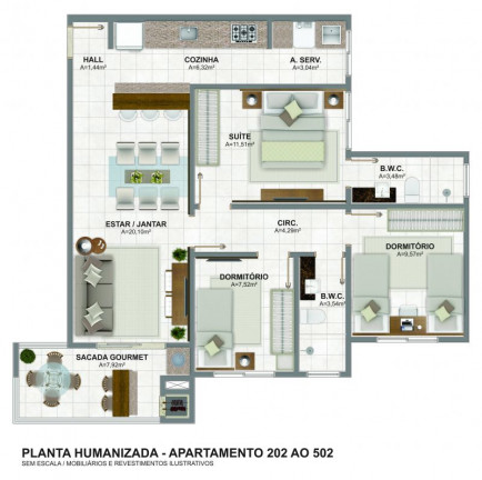 Imagem Apartamento com 3 Quartos à Venda, 69 m² Imagem Apartamento com 3 Quartos à Venda, 69 m²