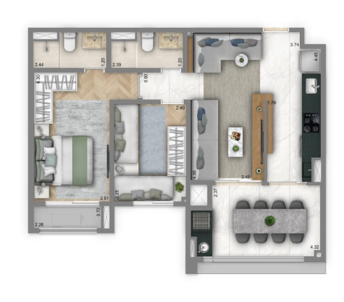 Imagem Apartamento com 2 Quartos à Venda, 67 m² em Saúde - São Paulo Imagem Apartamento com 2 Quartos à Venda, 67 m² em Saúde - São Paulo