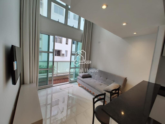 Apartamento com 1 Quarto para Alugar, 50 m² em Moema - São Paulo