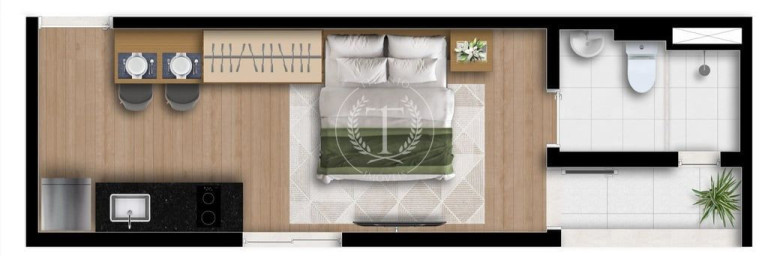 Imagem Apartamento com 1 Quarto à Venda, 24 m² em Vila Buarque - São Paulo Imagem Apartamento com 1 Quarto à Venda, 24 m² em Vila Buarque - São Paulo